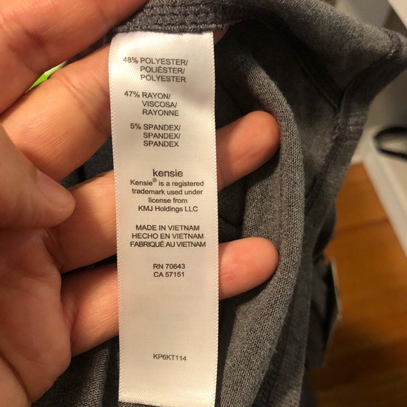 Kensie Performance Cowl Neck Poncho Oversized - Picture 12 of 14